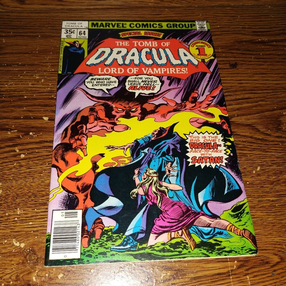 Tomb of Dracula #64 (Marvel Comics, 1978)